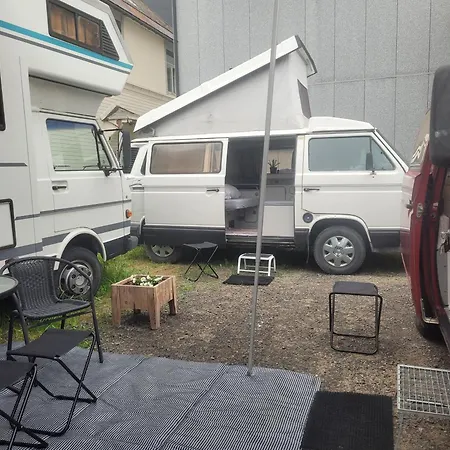 Sleep Inside A Classic Volkswagen Westfalia Or Our Legendary Mercedes Duedo Overland In Close To Public Showers And Toilets No Parking