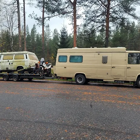 Sleep Inside A Classic Volkswagen Westfalia Or Our Legendary Mercedes Duedo Overland In Close To Public Showers And Toilets * Svolvær